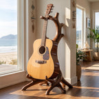 Organic Root Wooden Guitar Floor Stand