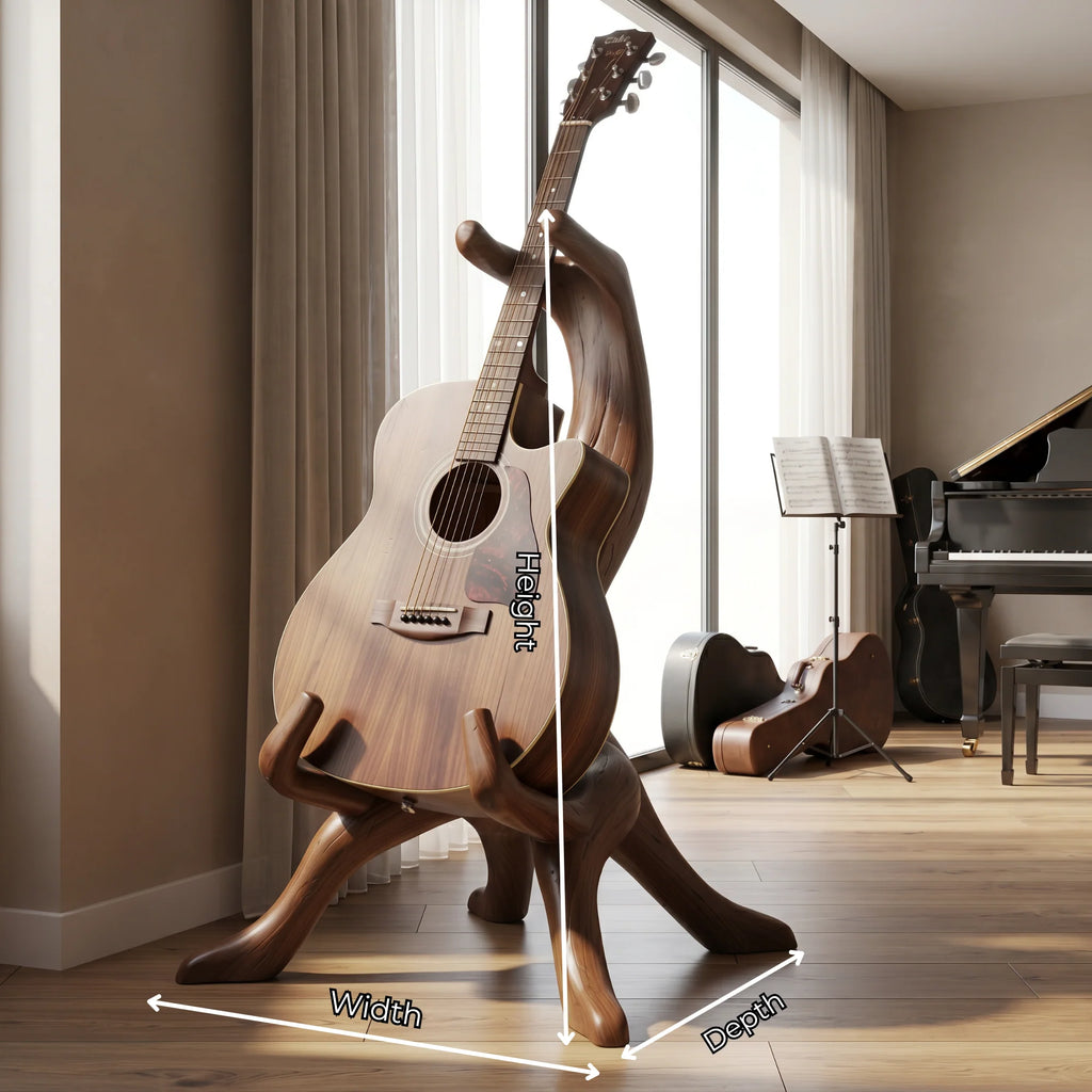Rootform Handmade Wooden Guitar Floor Stand