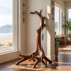Organic Root Wooden Guitar Floor Stand