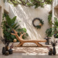Tree Branch – Solid Wood Garden Bench with Sculptural Root Base