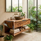 Floating Bathroom Vanity with Seamless Curved Frame – Modern Wall-Mounted Vanity Cabinet