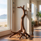 Organic Root Wooden Guitar Floor Stand