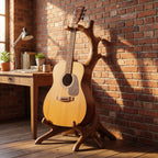 Organic Root Wooden Guitar Floor Stand