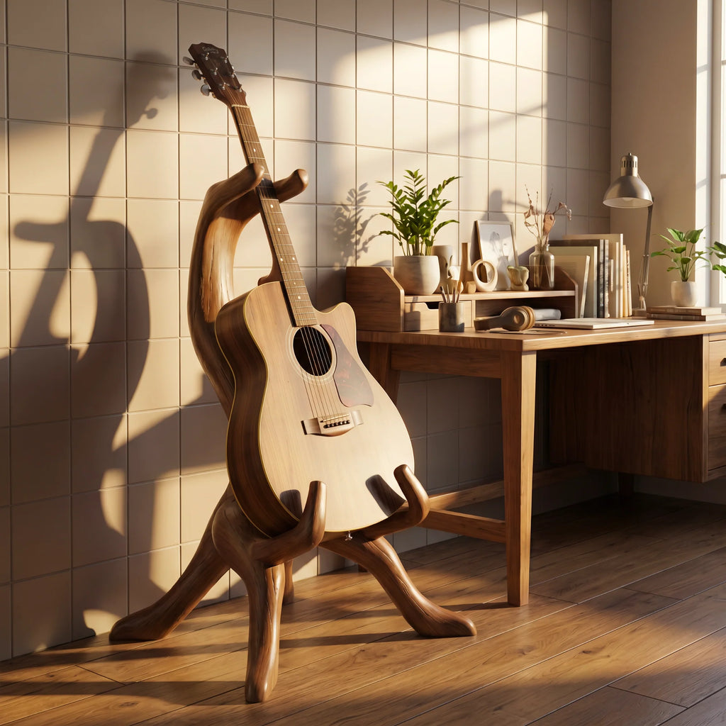 Rootform Handmade Wooden Guitar Floor Stand