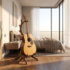 Organic Root Wooden Guitar Floor Stand