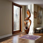 Organic Solid Wood Sculptural Décor – Modern Artistic Accent for Living Rooms